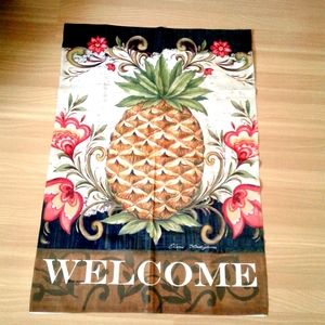 GARDEN FLAG Pineapple 28x40"